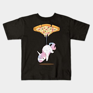 Unicorn On Pizza T-Shirt Kids T-Shirt